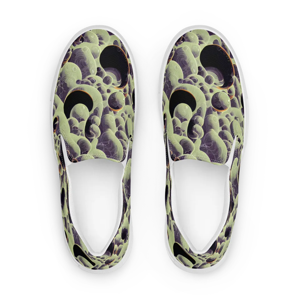 Acid Organica on Men's Slip-On Canvas Shoes — Front
