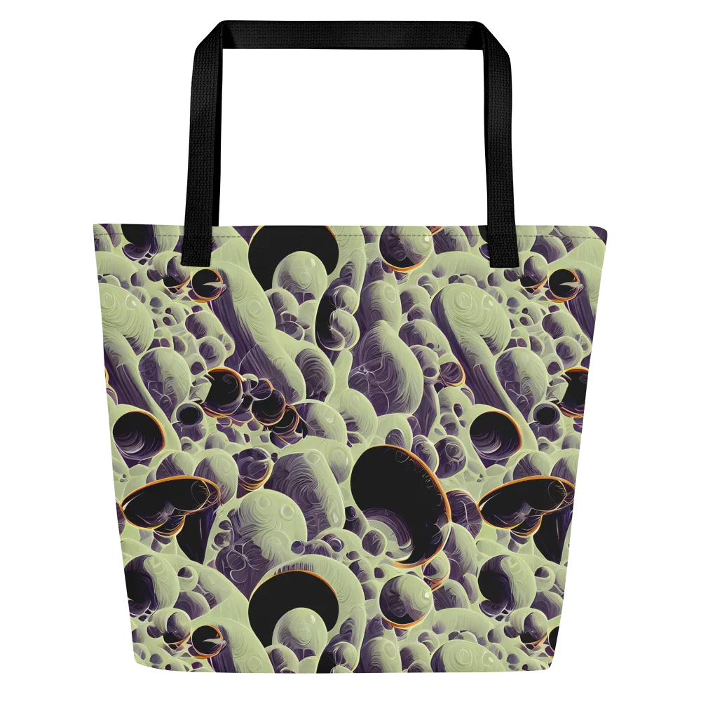 Acid Organica on Large Tote Bag W/ Pocket — Front