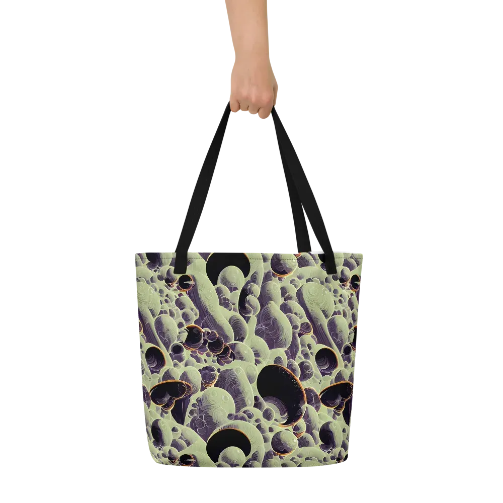 Acid Organica on Large Tote Bag W/ Pocket — Front