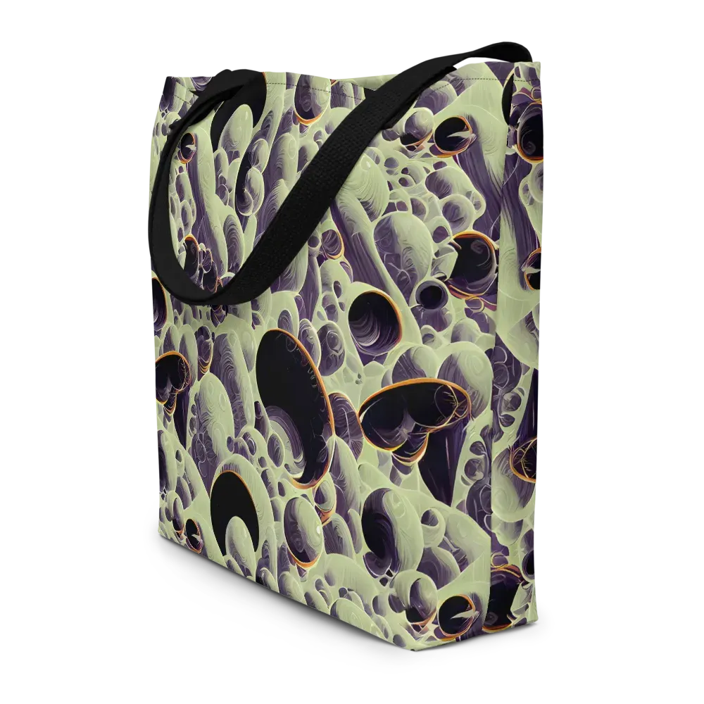 Acid Organica on Large Tote Bag W/ Pocket — Front