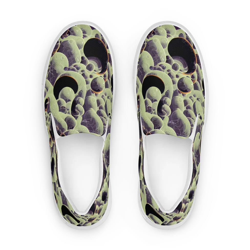 Acid Organica on Women's Slip-On Canvas Shoes — Front