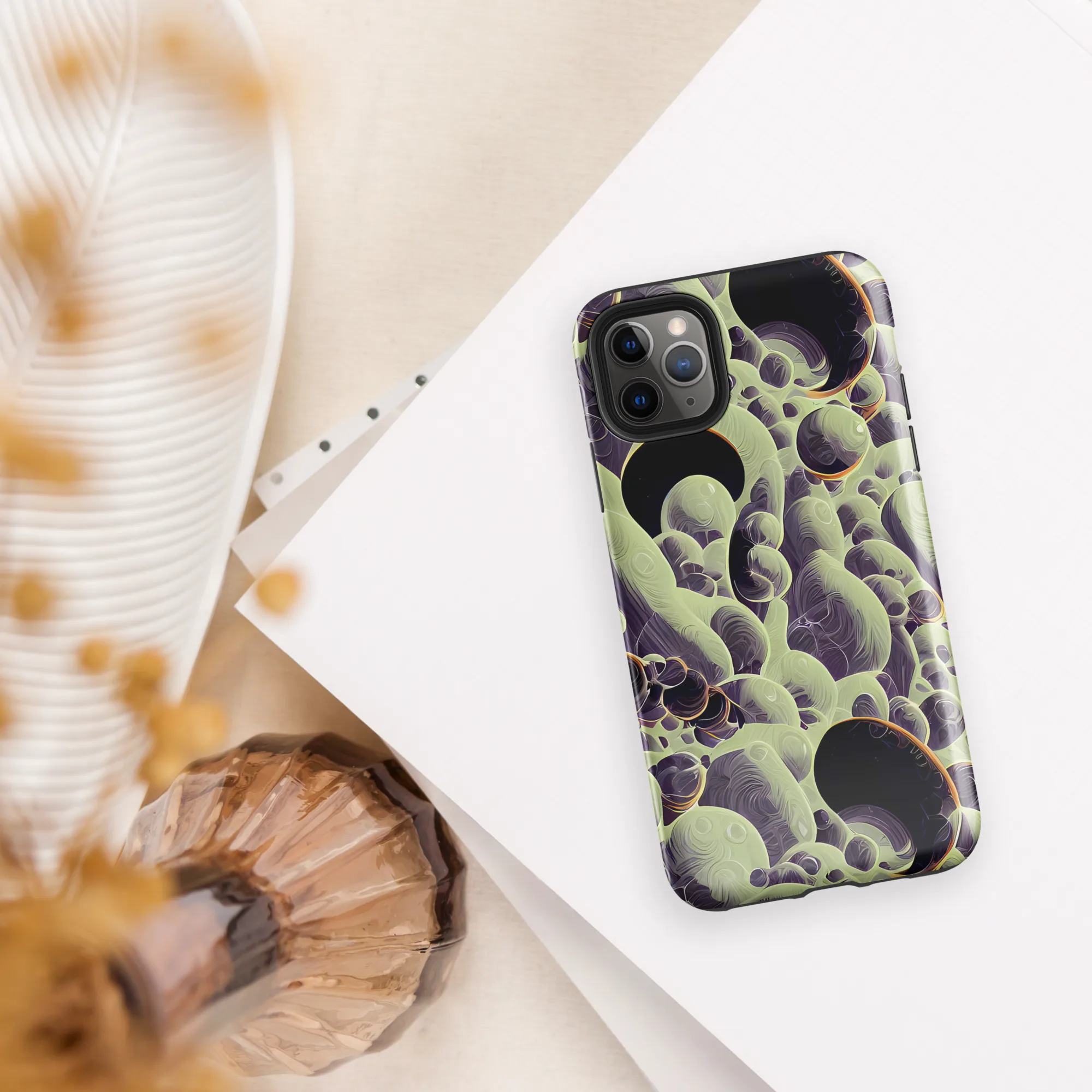 Acid Organica on Tough Case for iPhone® — Front