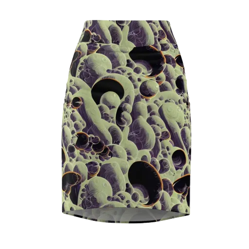 Acid Organica on a Pencil Skirt