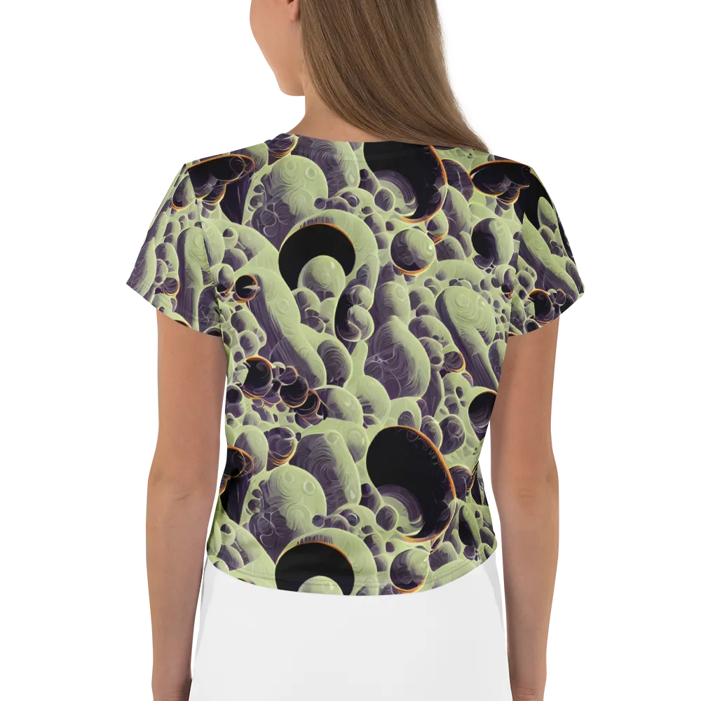 Acid Organica on Crop Tee — Back
