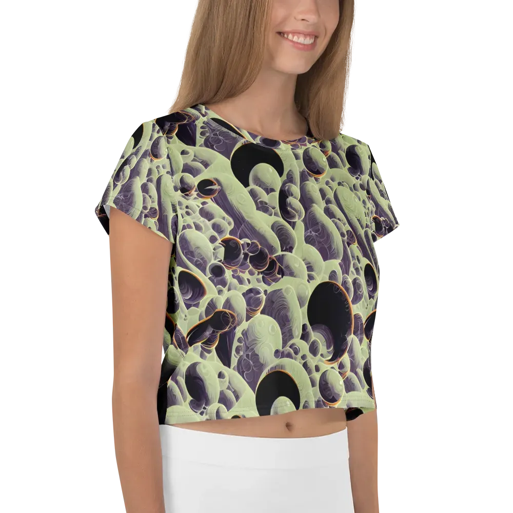 Acid Organica on Crop Tee — Right
