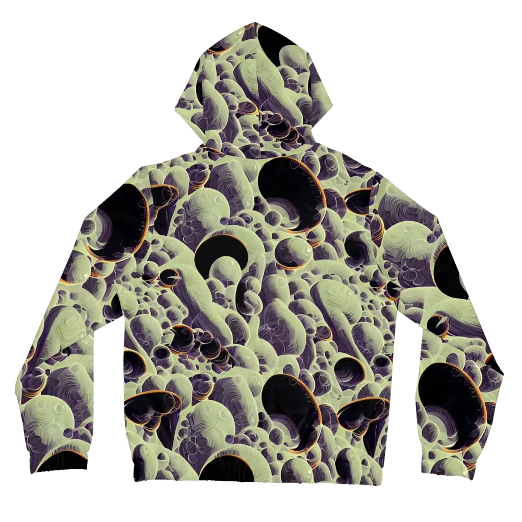 Acid Organica on Women's Full-Zip Hoodie — Back