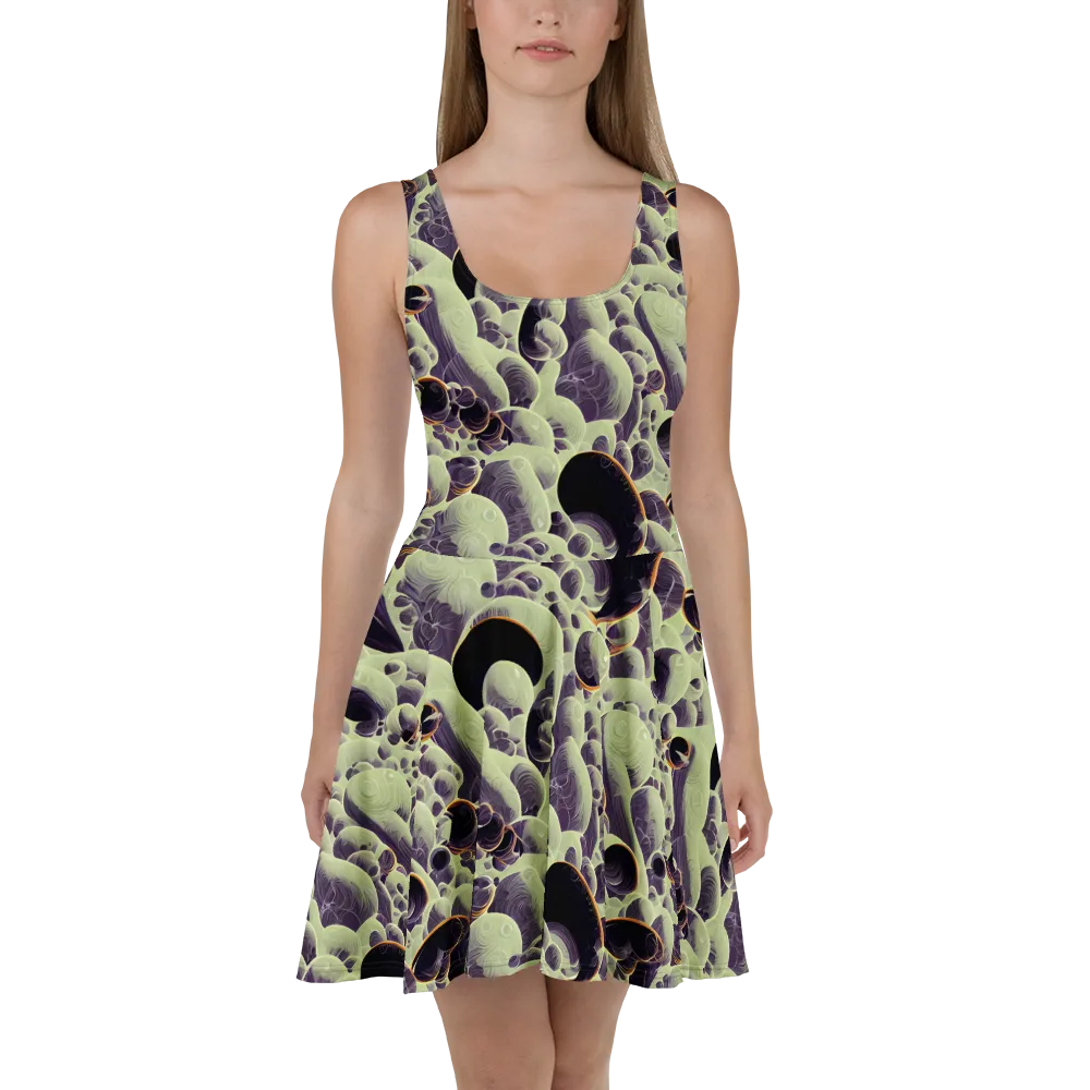 Acid Organica on Skater Dress — Front