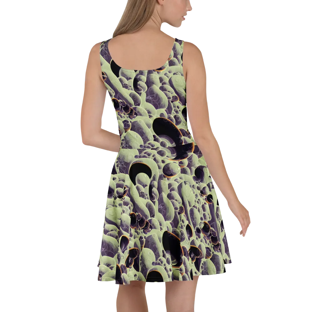 Acid Organica on Skater Dress — Back
