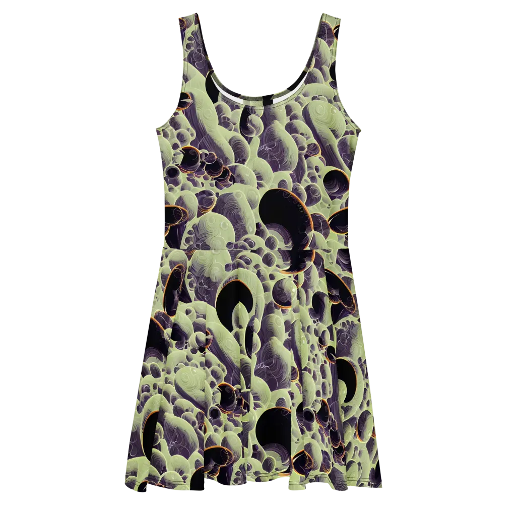 Acid Organica on Skater Dress — Front