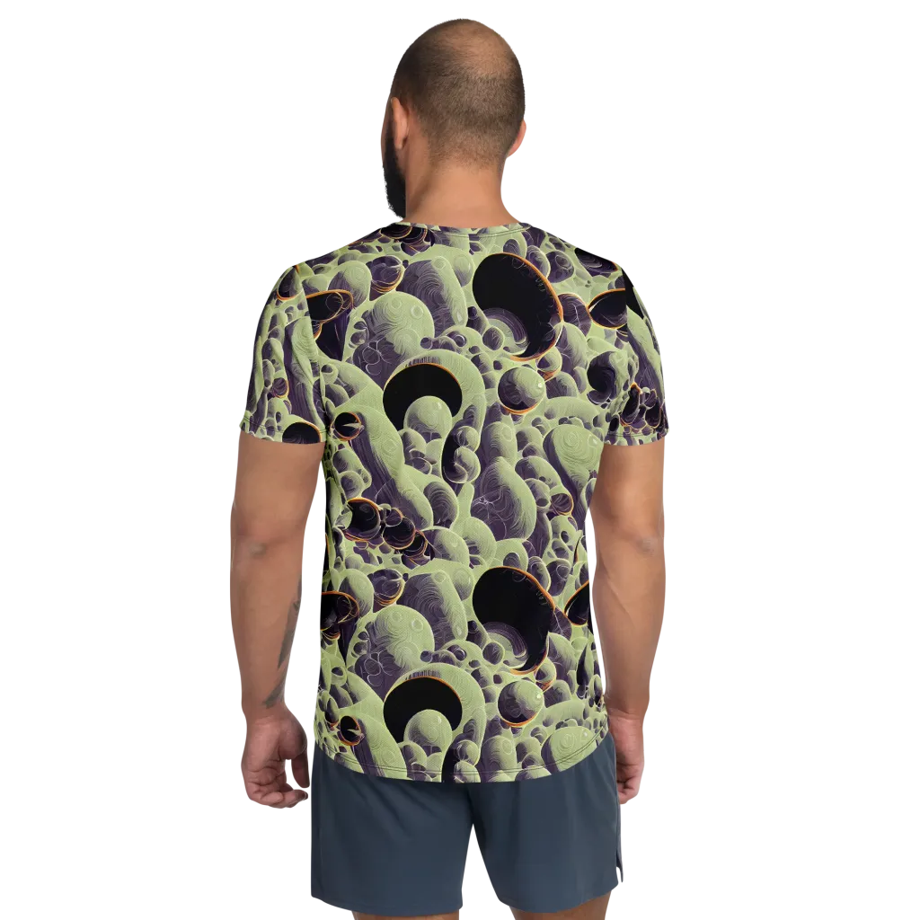 Acid Organica on Men's Athletic T-Shirt — Back