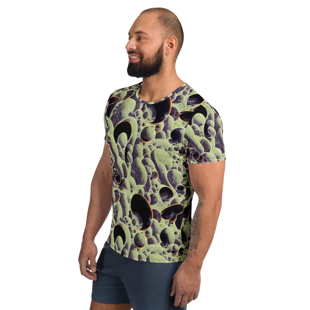 Acid Organica on Men's Athletic T-Shirt — Left