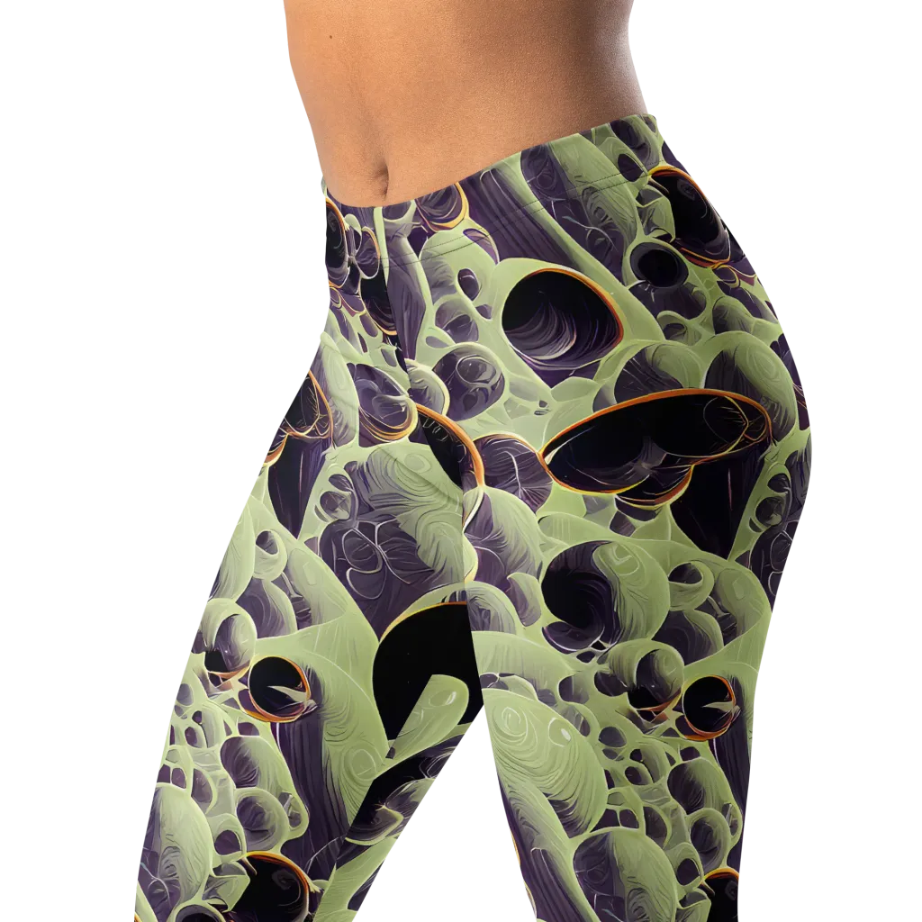 Acid Organica on Leggings — Left Front