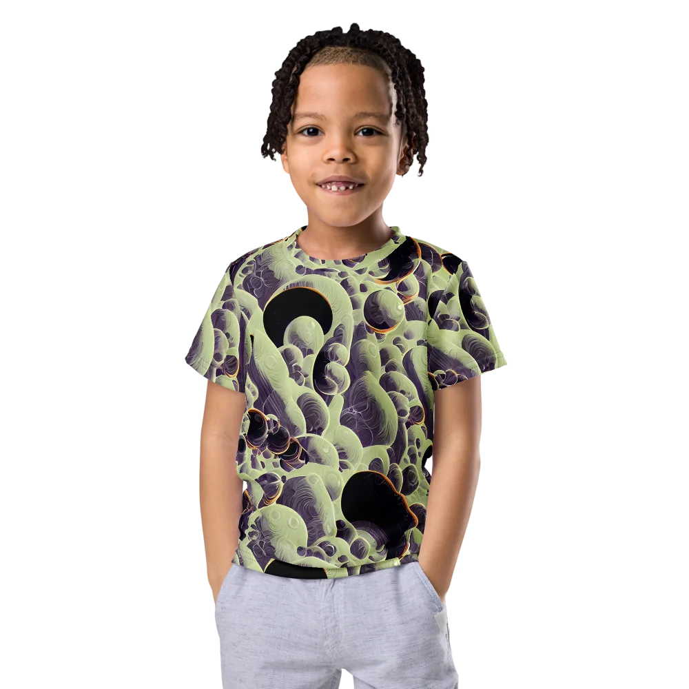 Acid Organica on Kids Crew Neck T-Shirt — Front