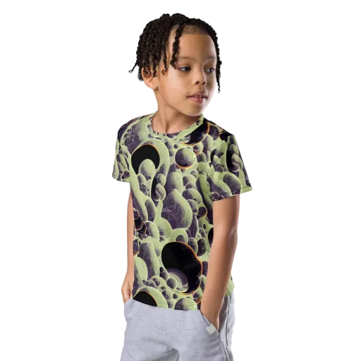 Acid Organica on a Kids Crew Neck T-Shirt