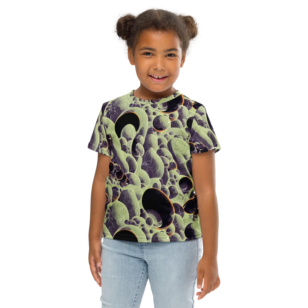 Acid Organica on Kids Crew Neck T-Shirt — Front