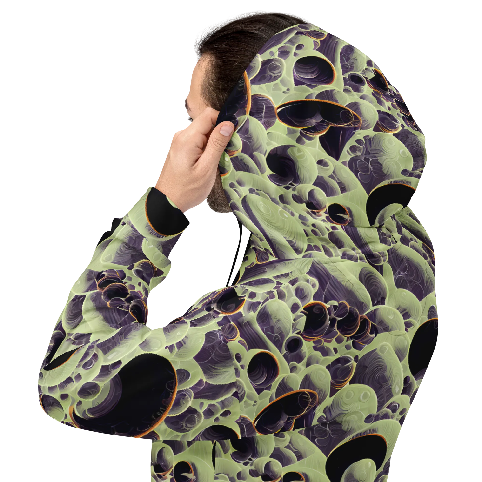 Acid Organica on Hoodie — Back