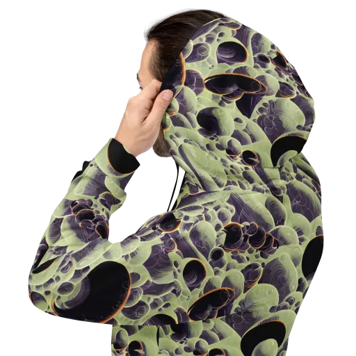 Acid Organica on a Hoodie