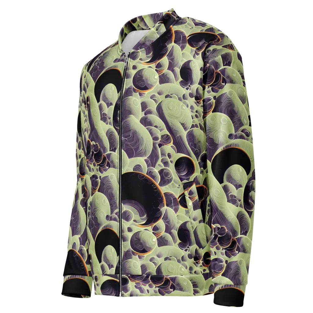 Acid Organica on Bomber Jacket — Left Front