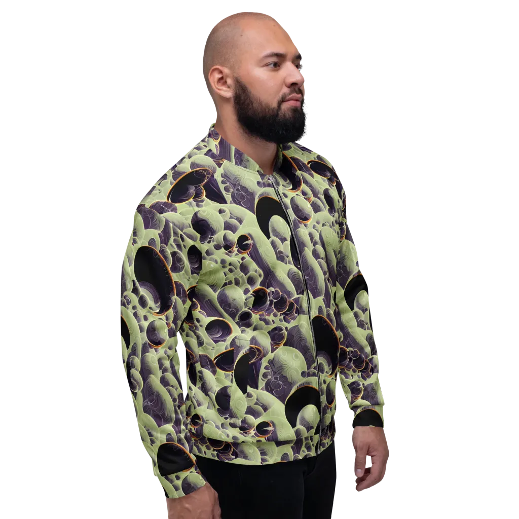 Acid Organica on Bomber Jacket — Right