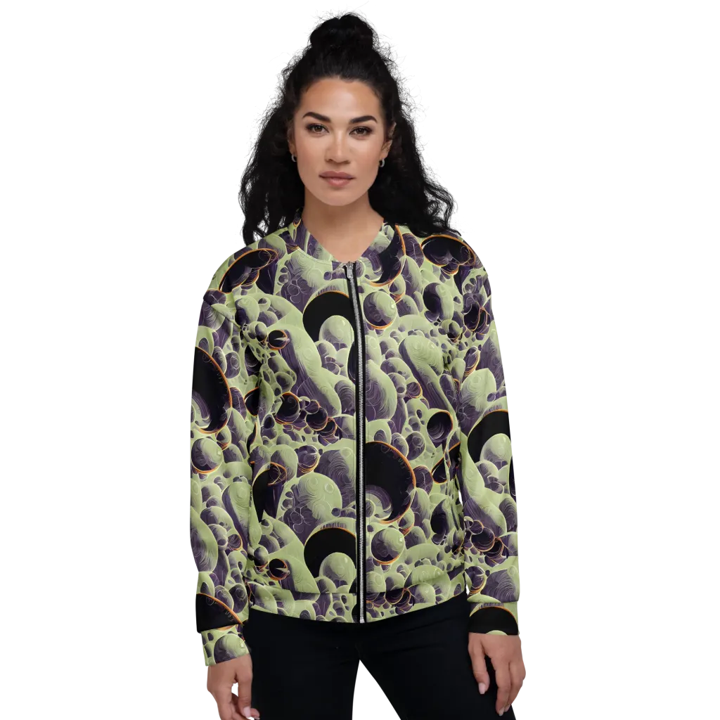 Acid Organica on Bomber Jacket — Front