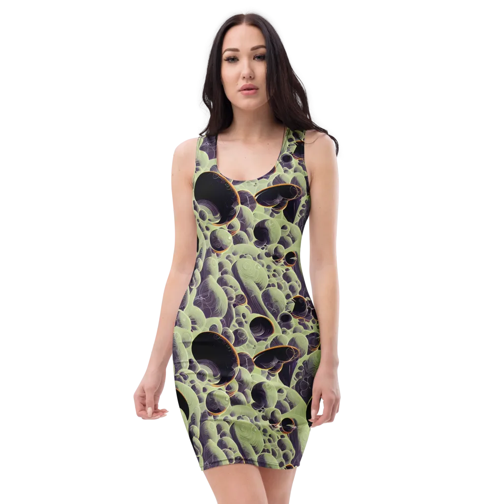 Acid Organica on Bodycon Dress — Front