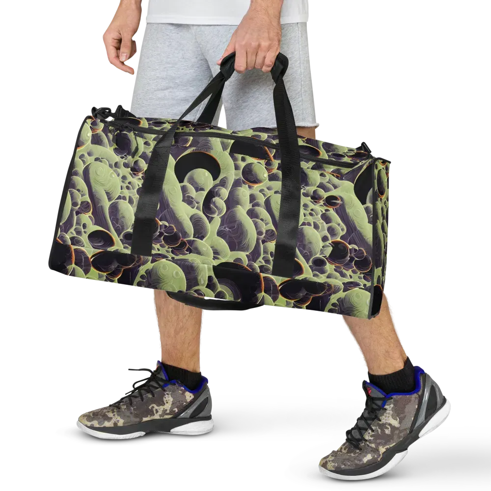 Acid Organica on Duffle Bag — Front