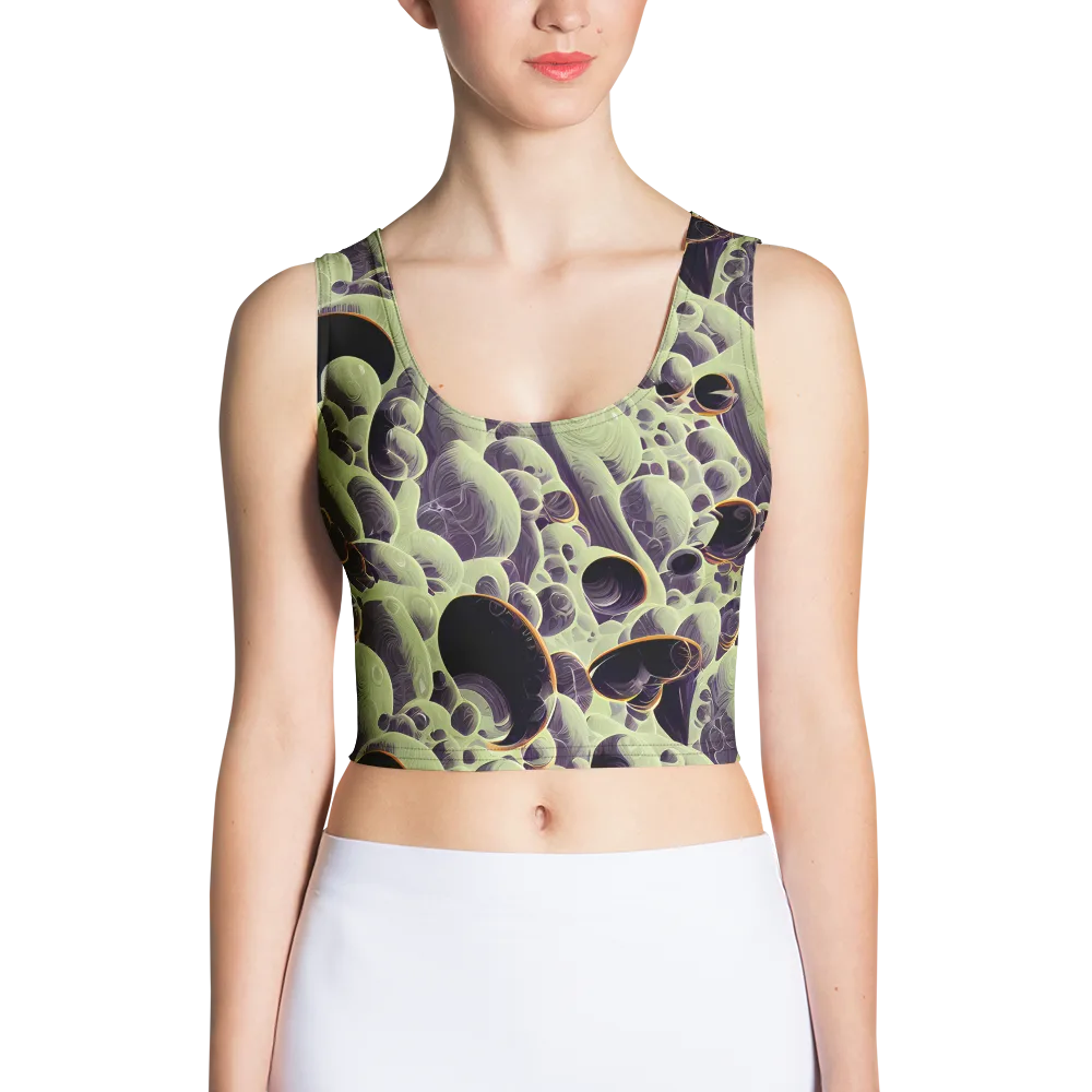 Acid Organica on Crop Top — Front