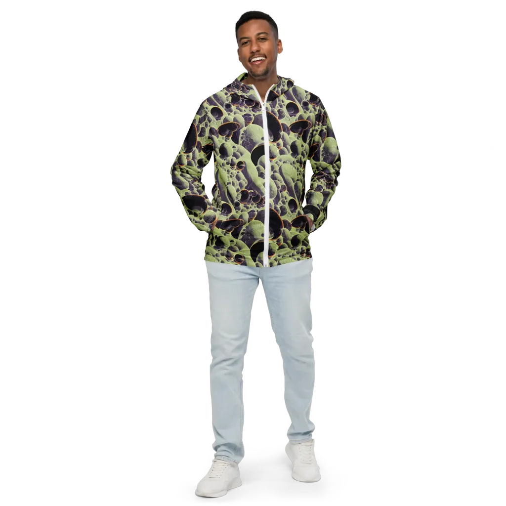 Acid Organica on Men's Windbreaker — Front