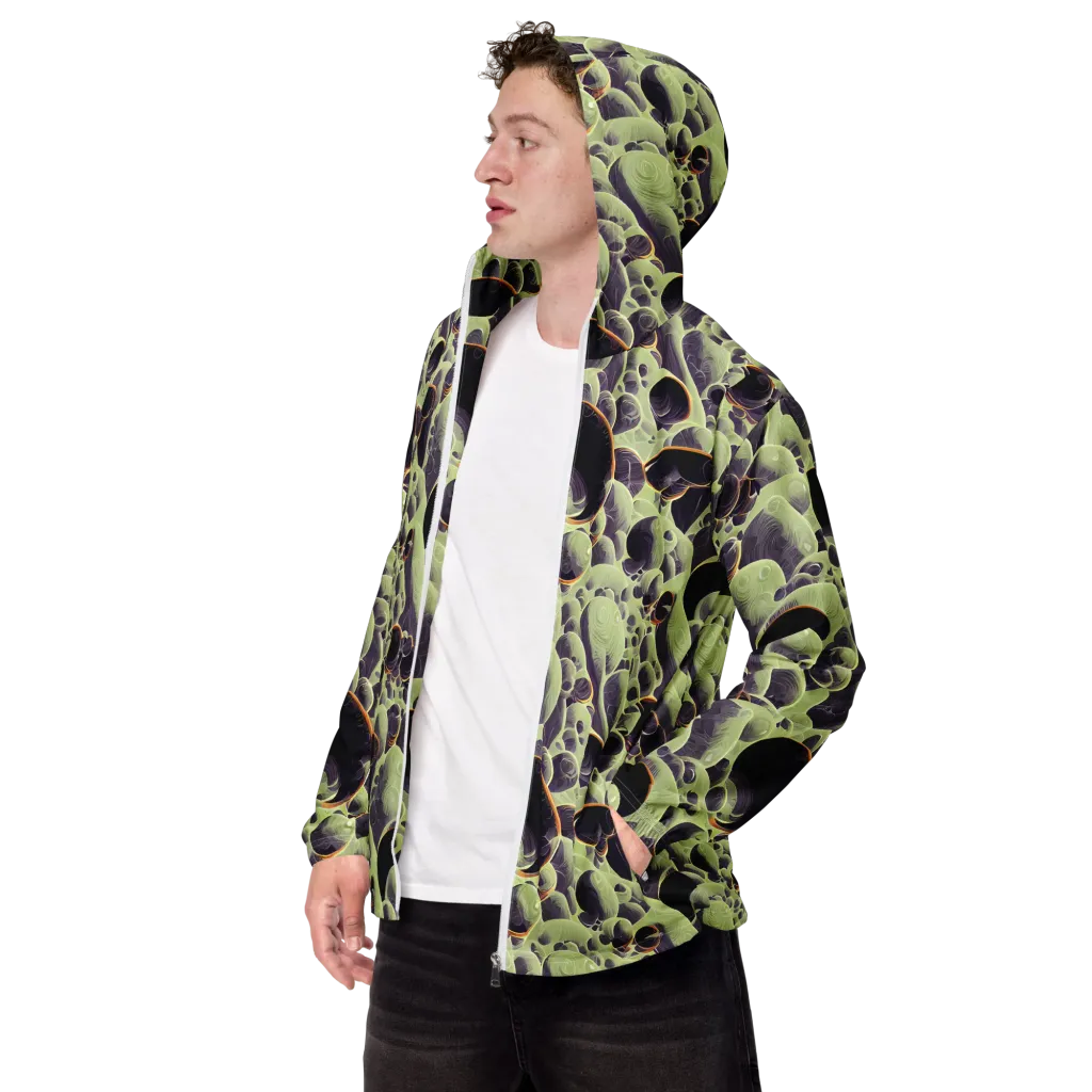 Acid Organica on Men's Windbreaker — Left Front