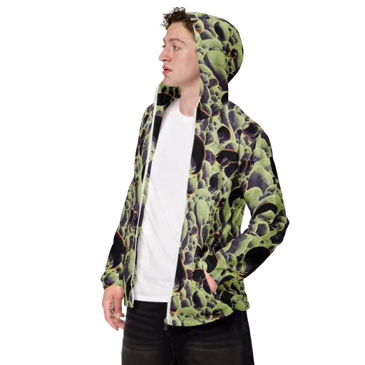 Acid Organica on a Men's Windbreaker