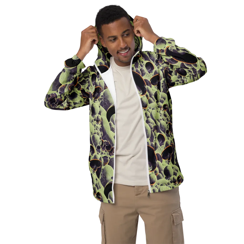 Acid Organica on Men's Windbreaker — Front
