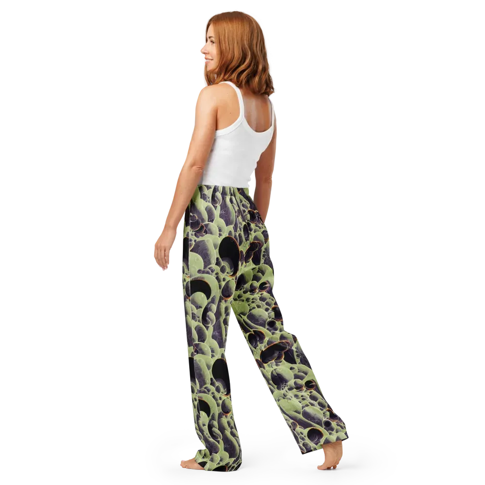 Acid Organica on Women's Pajama Pants — Back