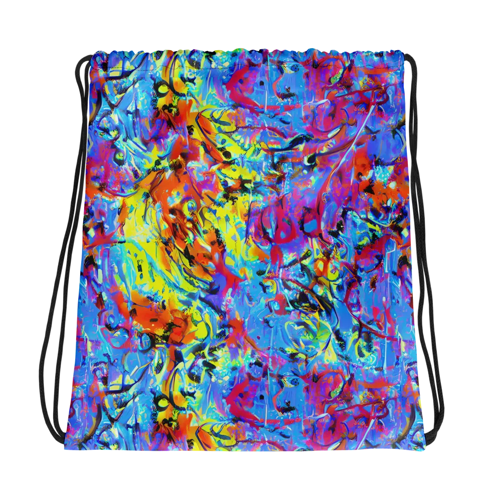 Electric Fervor on Drawstring Bag — Photo