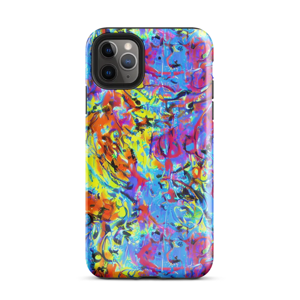 Electric Fervor on Tough Case for iPhone® — Front