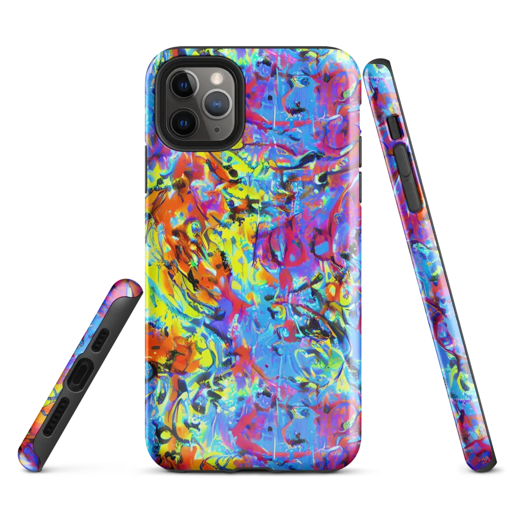 Electric Fervor on Tough Case for iPhone® — Front