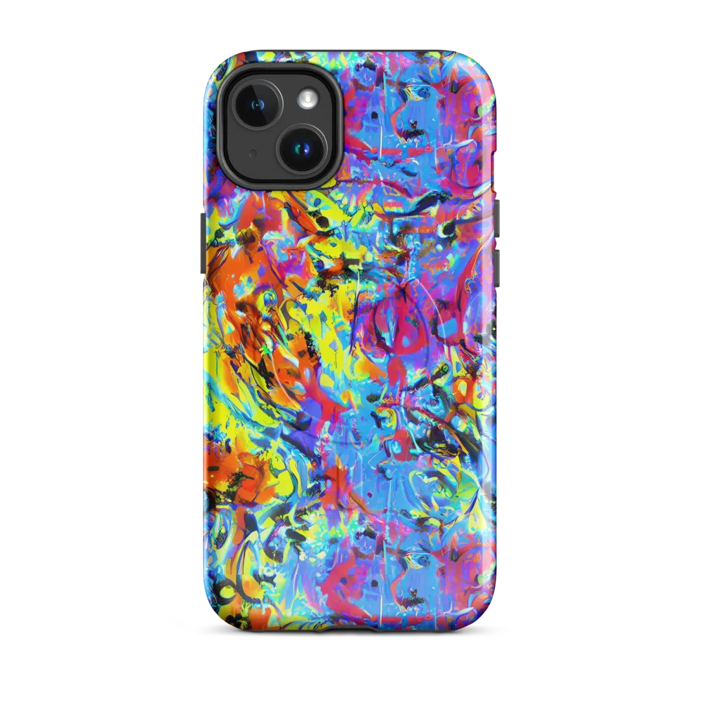 Electric Fervor on MagSafe Tough Case for iPhone® — Front