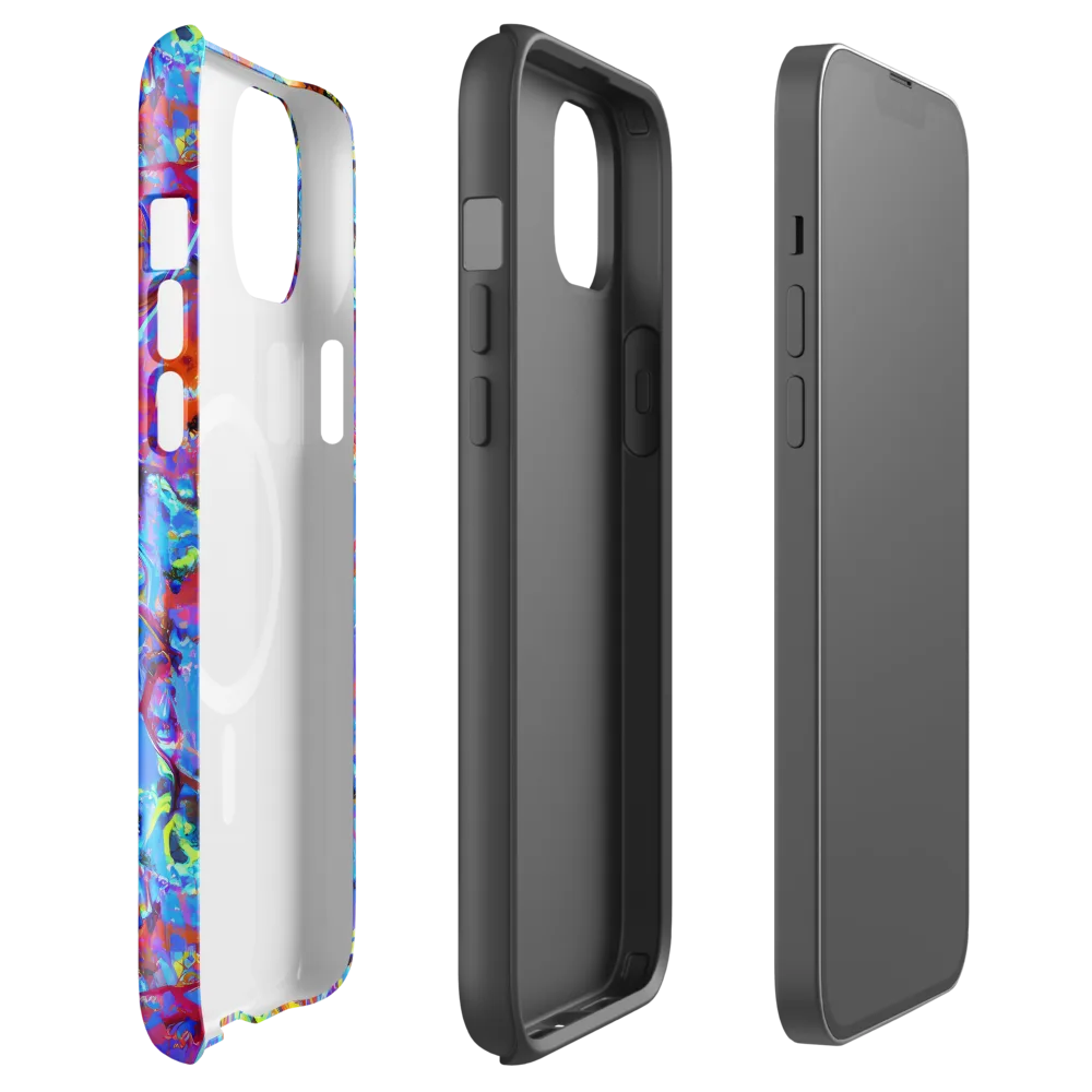 Electric Fervor on MagSafe Tough Case for iPhone® — Front