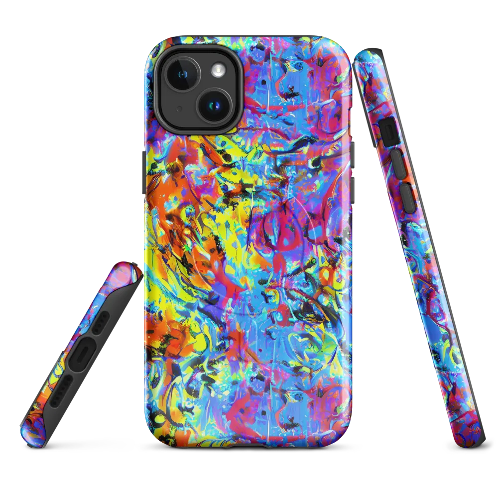 Electric Fervor on MagSafe Tough Case for iPhone® — Front
