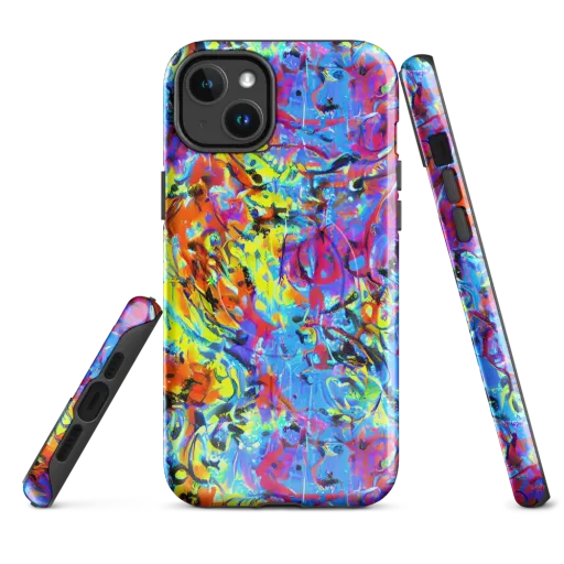 Electric Fervor on a MagSafe Tough Case for iPhone®