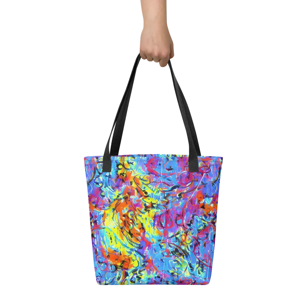Electric Fervor on Tote Bag — Front