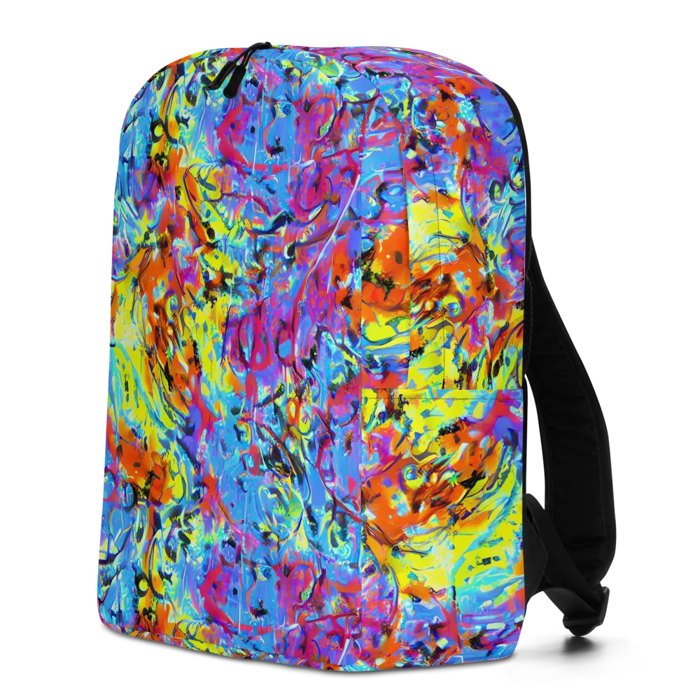 Electric Fervor on Minimalist Backpack — Left