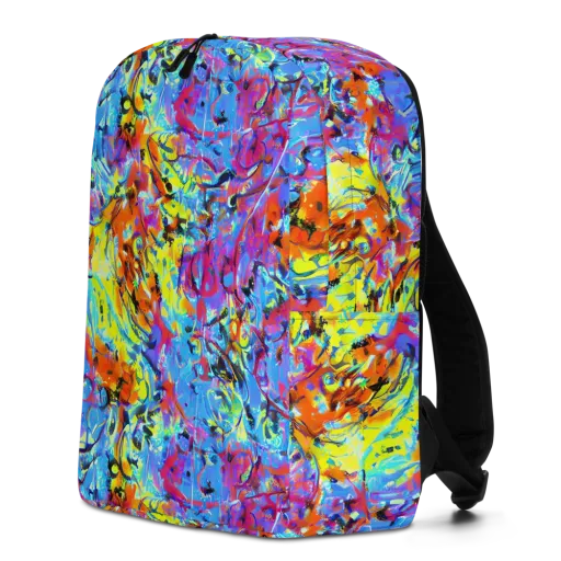 Electric Fervor on a Minimalist Backpack