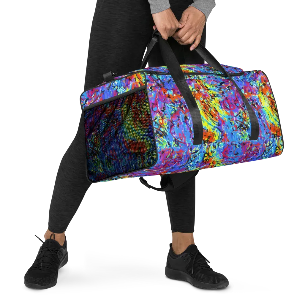 Electric Fervor on Duffle Bag — Right Front