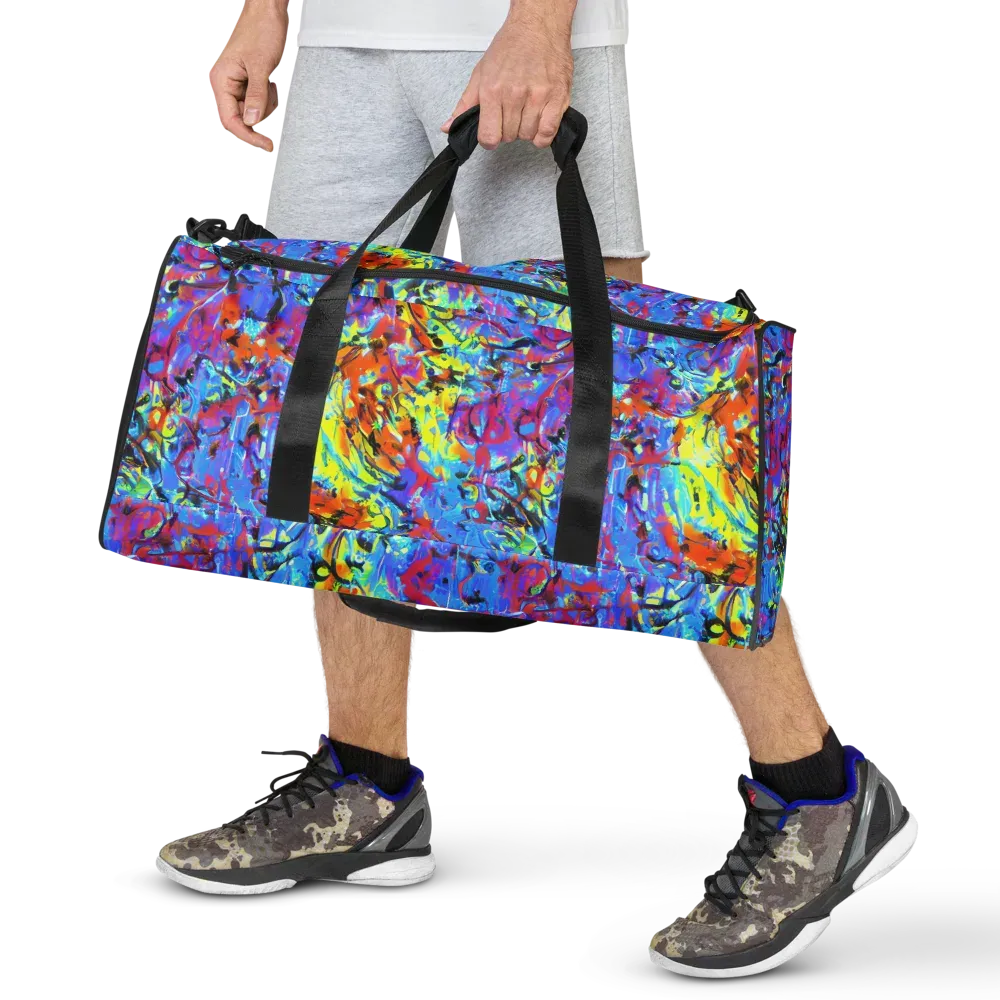 Electric Fervor on Duffle Bag — Front