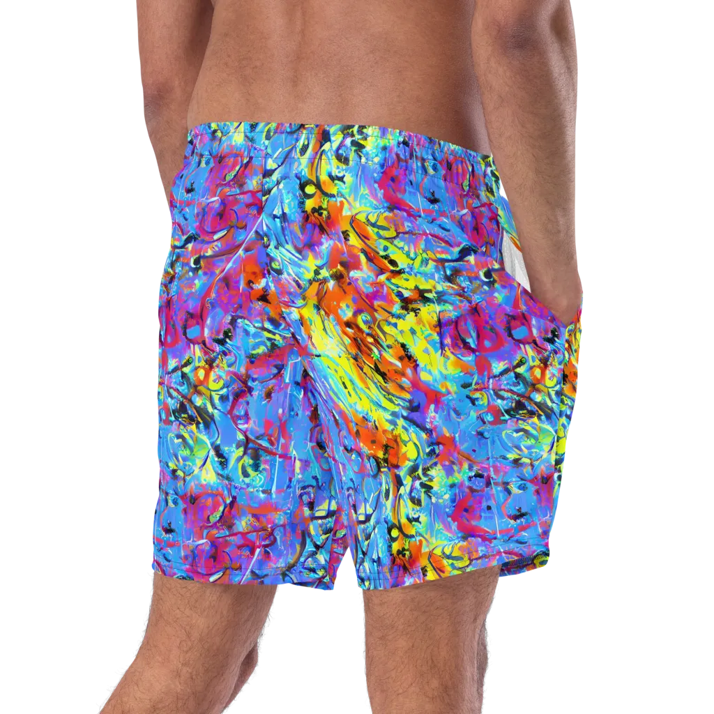 Electric Fervor on Swim Trunks — Right Back