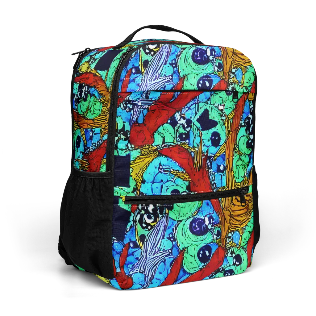 Jungle Aftershock on Utility Backpack — Right Front