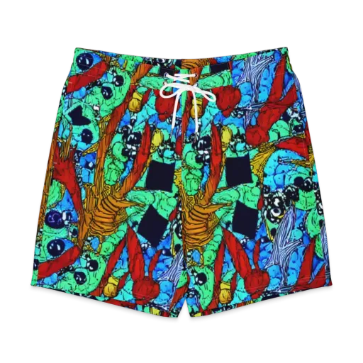 Jungle Aftershock on a Men's Board Shorts