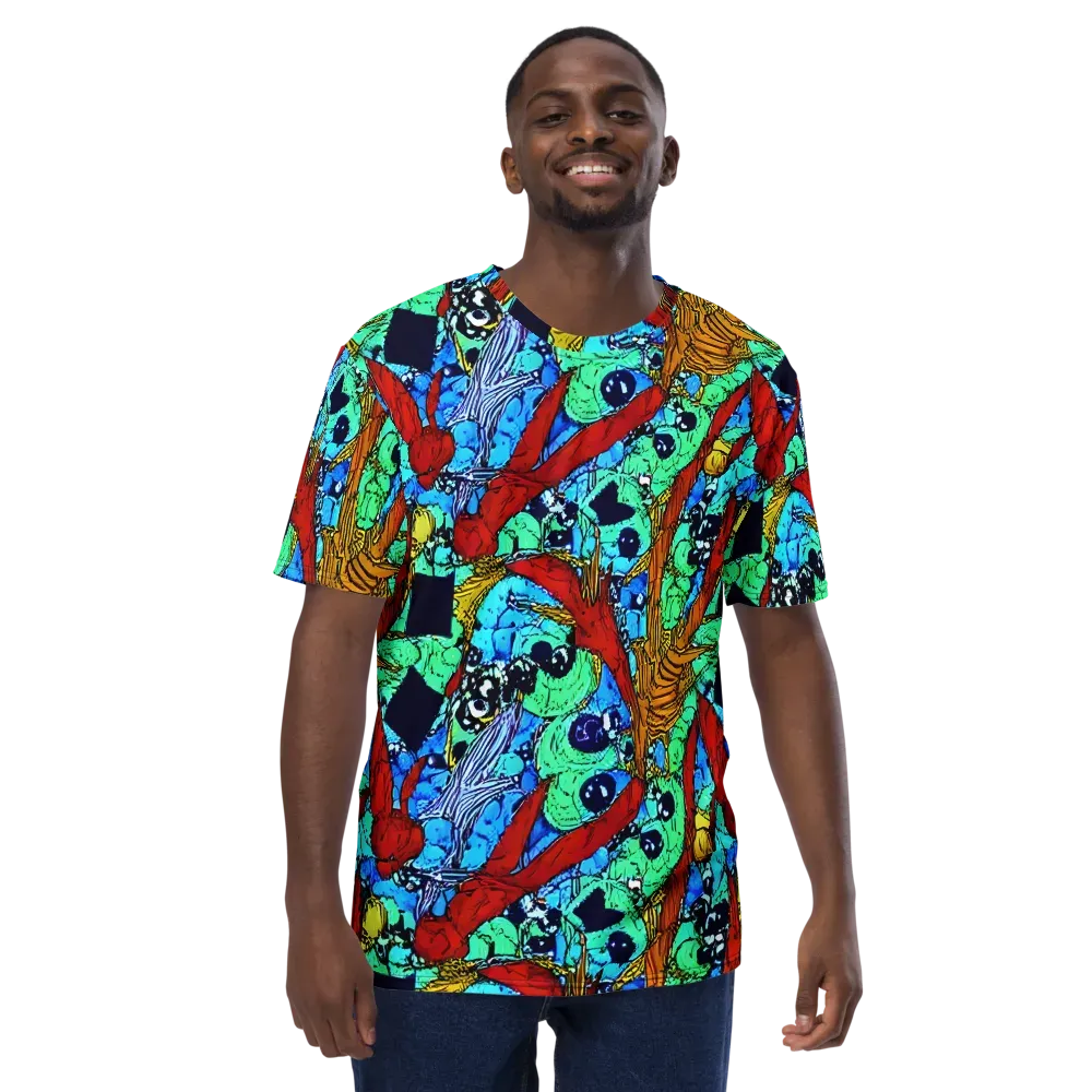 Jungle Aftershock on Men's Crew Neck T-Shirt — Front