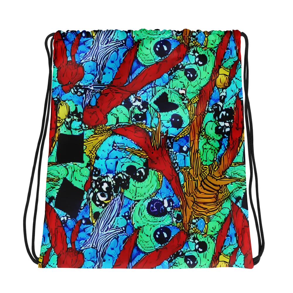Jungle Aftershock on Drawstring Bag — Photo