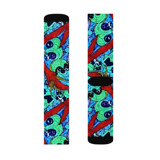 Jungle Aftershock on a Socks